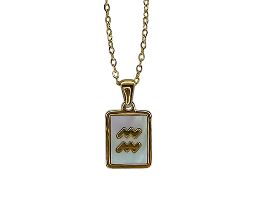 zodiac sign Kette, Blumenkind