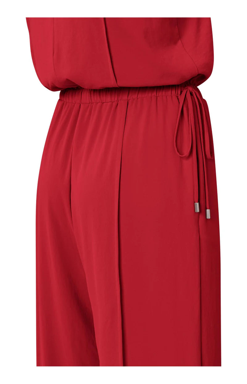 Ärmelloser Jumpsuit mit Kordeldetail YAYA